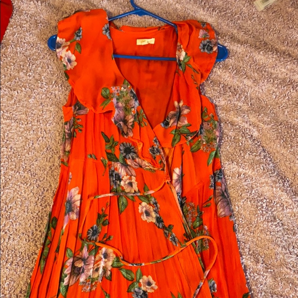 Oddy Wrap Maxi Dress